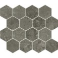 CONCRETA MOSAICO ESAGONA ANTRACITE 25X30cm - Serenissima 1081885