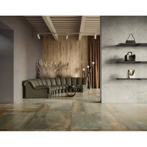 COSTRUIRE METALLO VERDE SQ 50X100cm 8,5mm - Serenissima 1086822