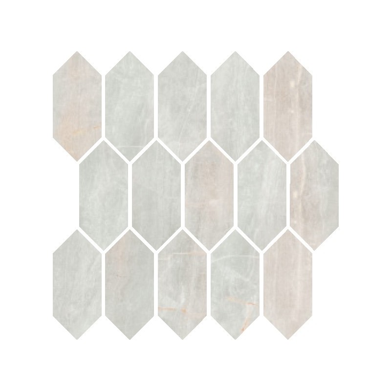 FOSSIL MOSAIK LOSANGA FOSSIL PERLA LUX 30X30cm 10mm - Serenissima 1066638