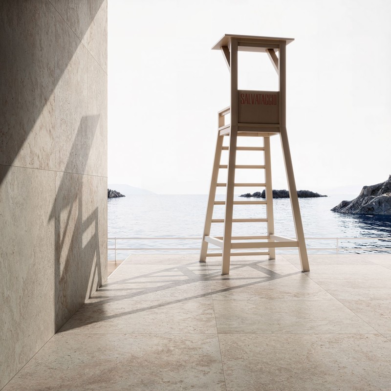 GRANDE IN FALDA PERLATO SICILIA SQ 100X100cm 8,5mm R11 - Serenissima 1089714