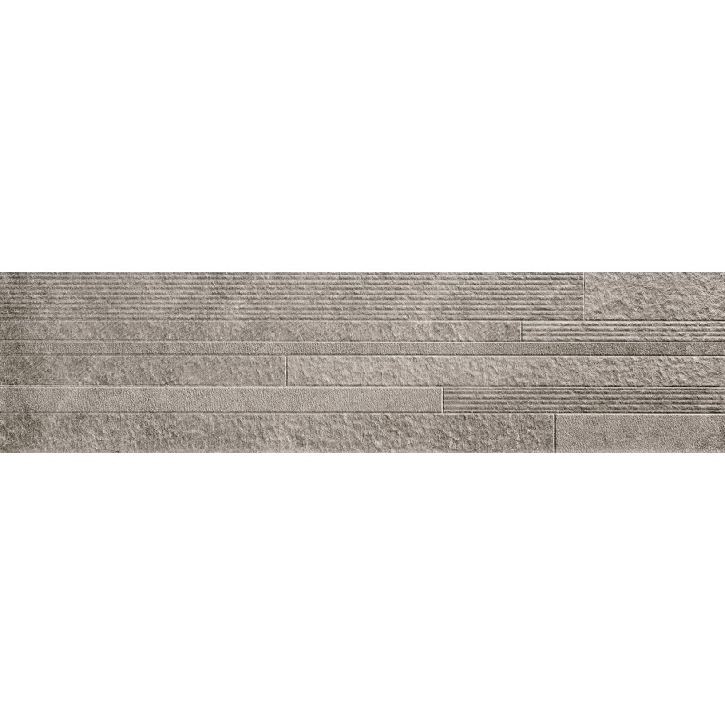 MATERICA BRICK MIX MATERICA TORTORA SQ 30X120cm 10mm - Serenissima 1076621