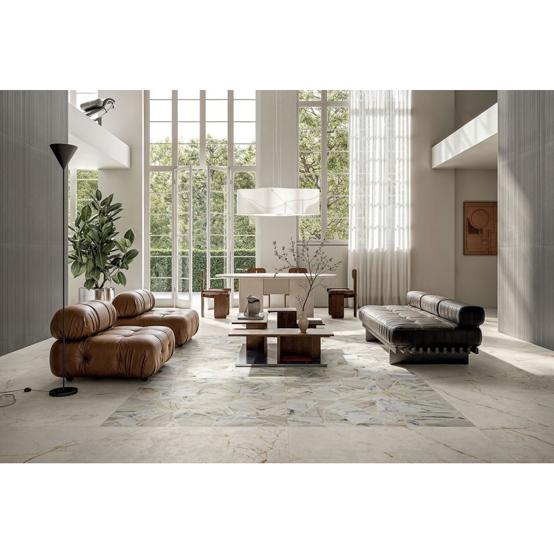 PALAZZO ARABESCATO ORO SQ 120X280cm 6mm - Serenissima 1097121