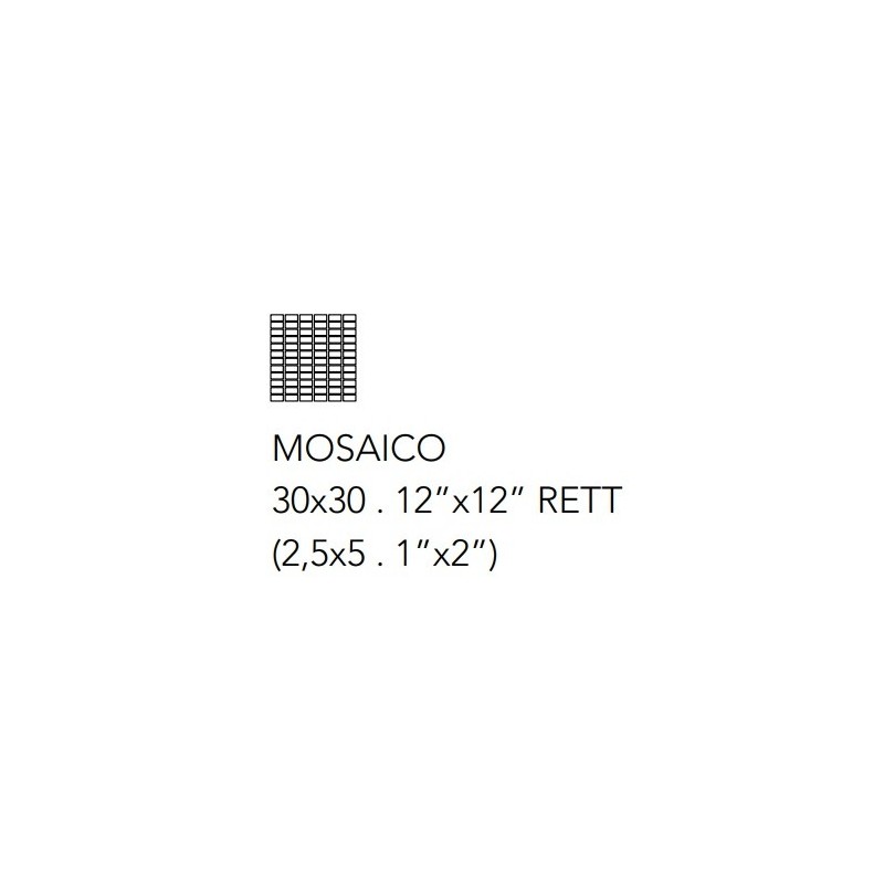 PETRA MOSAICO RT PETRA BEIGE 30X30cm 9,5mm - Serenissima 1097510