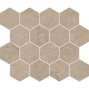 PIETRA DI PORTLAND MOSAICO ESAGONA PORTLAND GREIGE 25X30cm - Serenissima 1091218