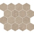 PIETRA DI PORTLAND MOSAICO ESAGONA PORTLAND GREIGE 25X30cm - Serenissima 1091218