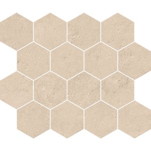 PIETRA DI PORTLAND MOSAICO ESAGONA PORTLAND SABBIA 25X30cm - Serenissima 1091219