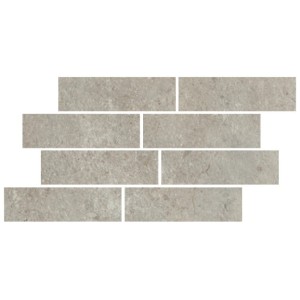 PROMENADE MOSAICO BRICKS ARGENTO 24X40cm - Serenissima 1070686