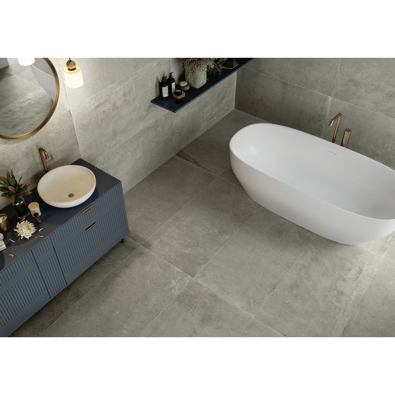 PROMENADE ARGENTO SQ 60X60cm 9,5mm R11 - Serenissima 1069847