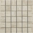 TRAVERTINI DUE MOSAIK 5X5 BIANCO SQ 30X30cm - Serenissima 1074327