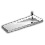 GRANDANGOLO washbasin   G-130 T left_a hole   1300x500x335 YXF6 HATRIA