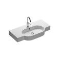 AREA Lavabo 90x45_monoforo (predisposto triforo) 900x450 YXA0 HATRIA