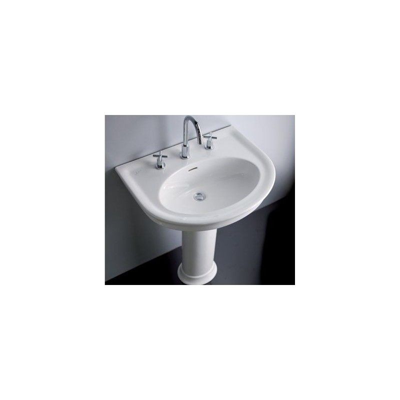 DOLCEVITA Lavabo 70_monoforo (predisposto triforo) 700x550 Y0EX HATRIA