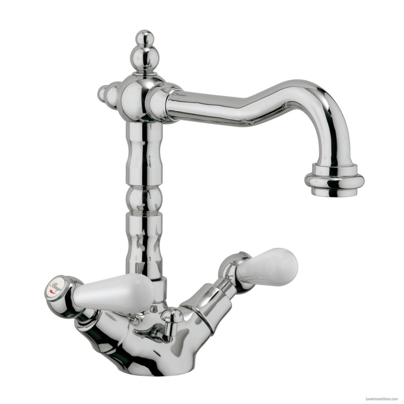 Bongio LA TOSCA trou mélangeur lavabo complète de la batterie trois trous 1.1 / 4 " BONGIO RUBINETTERIE  - 1