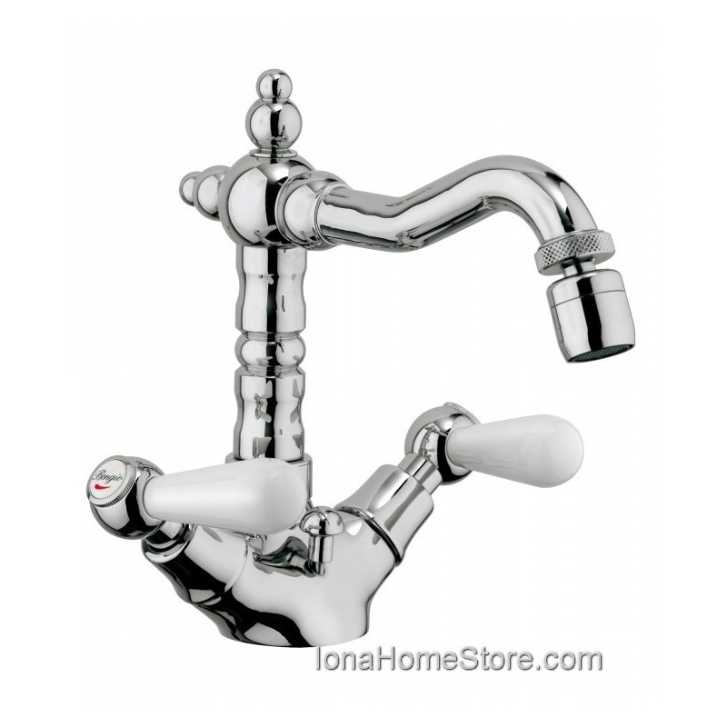 Bongio LA TOSCA trou mélangeur bidet complète de la batterie trois trous 1.1 / 4 " BONGIO RUBINETTERIE  - 1
