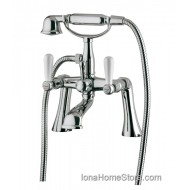 Bongio LA TOSCA External bath and shower mixer on pillar connection with shower set BONGIO RUBINETTERIE  - 1
