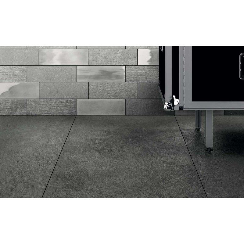 ARMY CANVAS GREY 10X30 cm CAMP Diesel Living 754908 Iris Ceramica