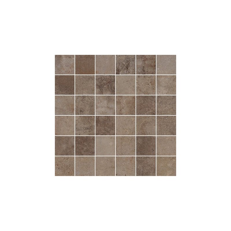 HERITAGE WALNUT MOSAICO  5X5 00HE8MS Ceramica Fioranese