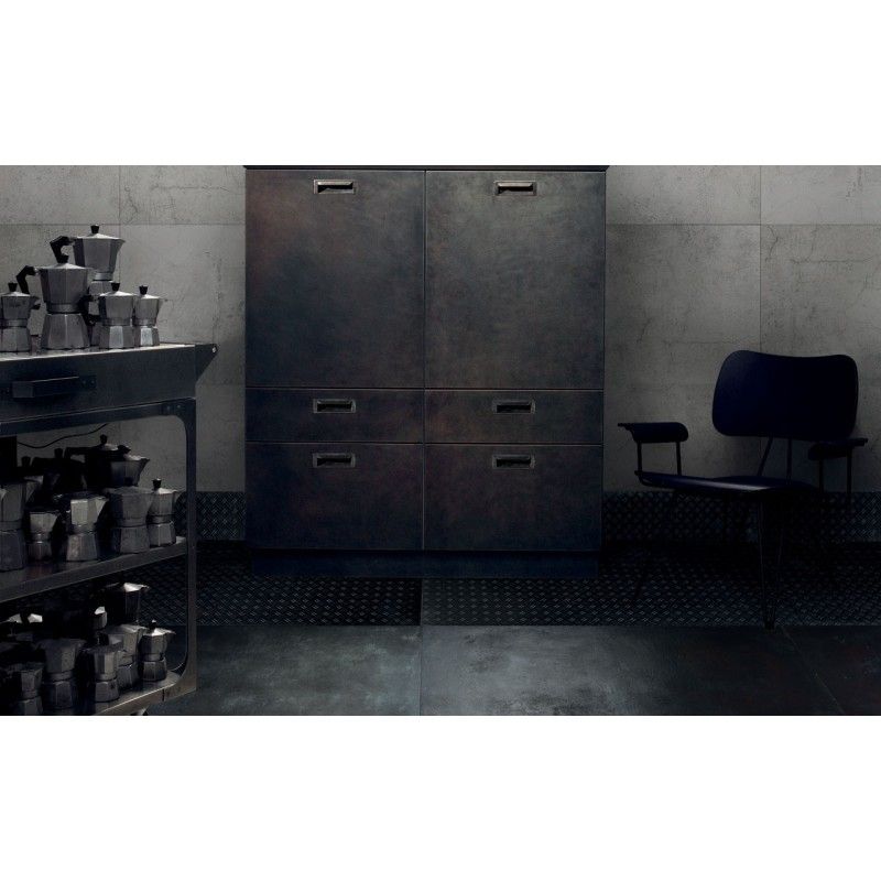 DIVING Metallic BLUE SQ 120X60 cm STAGE Diesel Living 892288 Iris Ceramica