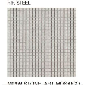 Stone Art MOSAICO STEEL 40X40 cm M09W Marazzi