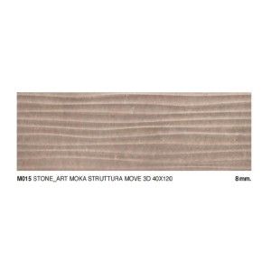 Stone art MOKA MOVE 3D 40X120cm M015 Marazzi