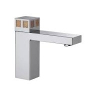 PURE GLAM DECOR Miscelatore Lavabo Con piletta clic-clac 3D521 BONGIO RUBINETTERIE  - 1