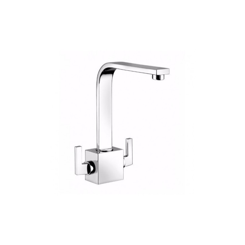 MYAMIX Monoforo Lavabo Con piletta clic-clac e bocca girevole 45521 BONGIO RUBINETTERIE  - 1