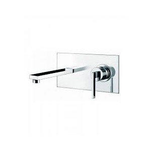 MYAMIX Waschbecken Einbau Mixer mit piastra e Wandauslauf 160mm 46539-16 BONGIO RUBINETTERIE  - 1