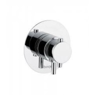 T MIX Built-in thermostatic mixer coaxial 1/2" Chrome  Bongio 32544CL BONGIO RUBINETTERIE  - 1