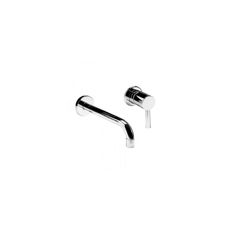 T MINI MIX Waschbecken Mixer für Wand mit Hahn  da 220mm Chrome  Bongio 34538-22 BONGIO RUBINETTERIE  - 1