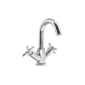 T CROSS Einloch Armatur mit Ablaufgarnitur 1.1/4&quot; Chrome  Bongio 30421 BONGIO RUBINETTERIE  - 1
