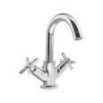 T CROSS Monoforo Lavabo Completo di scarico 1.1/4" Cromo  Bongio 30421 BONGIO RUBINETTERIE  - 1