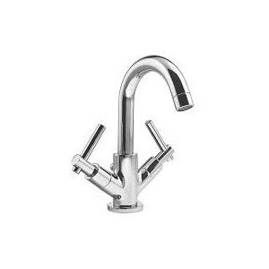 T LEVER Single hole basin mixer with pop-up waste 1.1/4" Chrome  Bongio 31521 BONGIO RUBINETTERIE  - 1