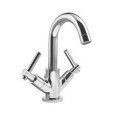 T LEVER Monoforo Lavabo Completo di scarico 1.1/4" Cromo  Bongio 31521 BONGIO RUBINETTERIE  - 1