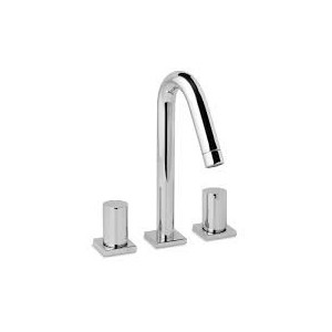 AQUA Waschbeckenarmatur 3 Loch mit Abfallclic-clac Chrome  Bongio 40501 BONGIO RUBINETTERIE  - 1