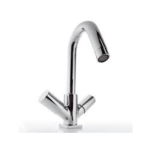 AQUA Einloch Armatur Schwenkhahn und Auslauf clic-clac Chrome  Bongio 40521-BG BONGIO RUBINETTERIE  - 1