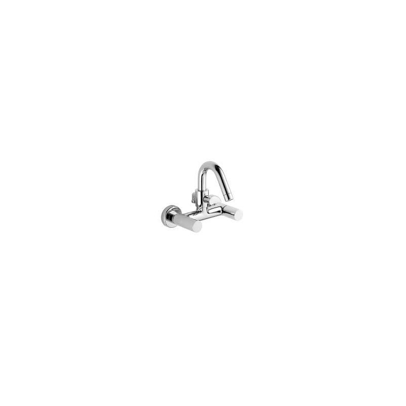 AQUA Groupe Bath externe avec set de douche duplex Chrome  Bongio 40536-D BONGIO RUBINETTERIE  - 1