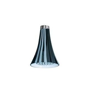 SOFFI Murano Glass tête de douche   D.10 3 cannes blanches -Chrome Noir-Blanc-Chrome  Bongio 60961CR99 BONGIO RUBINETTERIE  - 1