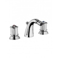 IMPERO Batterie Bidet 3 trous Bouche complete échappement 1.1/4" Chrome  Bongio 65503 BONGIO RUBINETTERIE  - 1