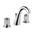 CRISTALLO Batterie Sink 3 trous complete échappement 1.1/4" Chrome  Bongio 04501 BONGIO RUBINETTERIE  - 1