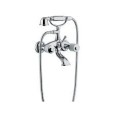 CRISTALLO External bath mixer with shower set Chrome  Bongio 04526 BONGIO RUBINETTERIE  - 1