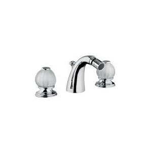 RIVOLI Batterie Bidet 3 trous complete échappement 1.1/4" Chrome  Bongio 05503 BONGIO RUBINETTERIE  - 1