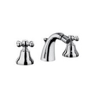 AXEL Batterie Bidet 3 trous Bouche complete échappement 1.1/4" Chrome  Bongio 15503 BONGIO RUBINETTERIE  - 1