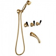 MILLE NUITS Einbau Wannenarmatur mit Brauseset duplex Chrome  Bongio 22530-D BONGIO RUBINETTERIE  - 1