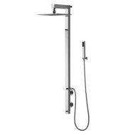 Square thermostatic shower column, diverter, set shower e shower head 300x300mm Chrome  Bongio 54550-D BONGIO RUBINETTERIE  - 1
