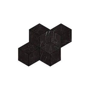 Marvel Nero Marquina Mosaico Esag. Lapp. 30x35cm AS2K  Atlas Concorde CERAMICHE ATLAS CONCORDE - 1