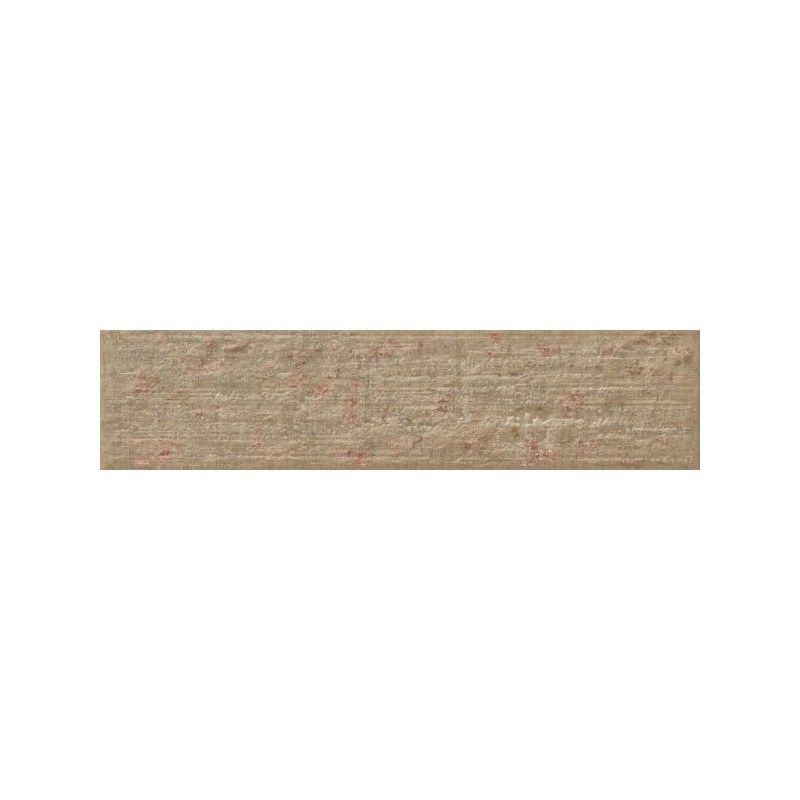 TEXTILE SAND COPPER S/2 7,5x30cm Marca Corona D677 CERAMICHE MARCA CORONA  - 1