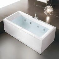 Era Plus  Badewanne  180X80 h59cm Hafro  GLÄNZED WEISS - Geromin HAFRO-GEROMIN - 1