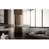 Domus Porta  Box Doccia  da  70cm Cromo  Cristallo 6mm Trasparente FORTE BOX DOCCIA  - 1