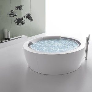 Bolla sfioro 190 Bathtub  water jets white diameter 190 h65 Hafro - Geromin