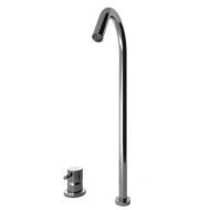 Diametro35 Inox Mitiguer monocommande sur-pian pour lavabo  Ritmonio RITMONIO - 1
